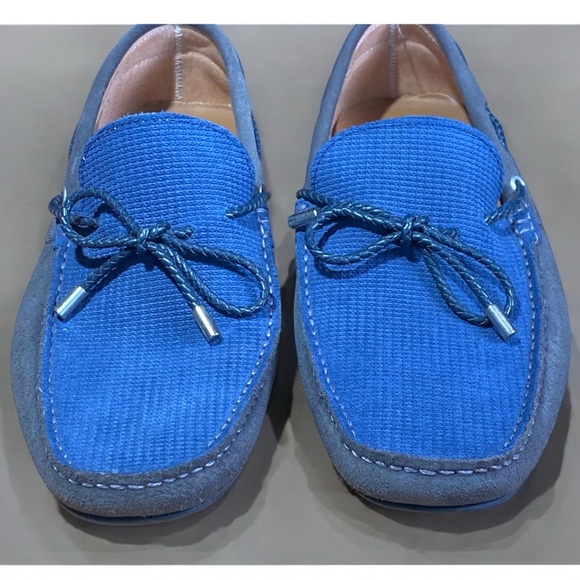 New Ortiz & Reed Made in Spain Brown/Blue Loafers Men’s size 8 - Picture 4 of 15